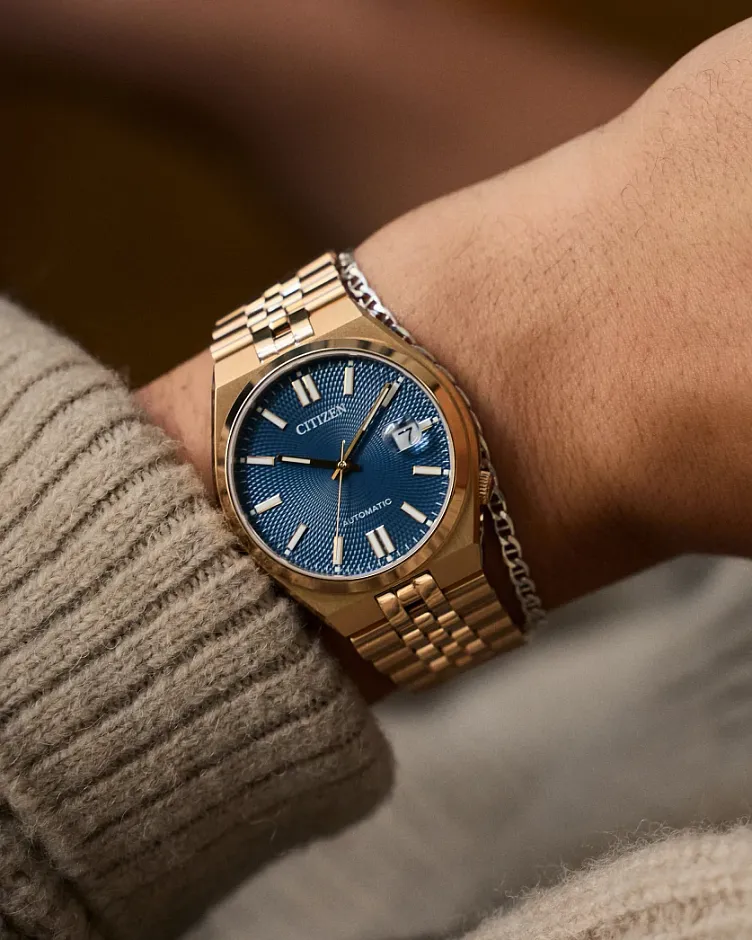 TSUYOSA 60 Blue Dial Stainless Steel Bracelet NK0023-57L | CITIZEN TSUYOSA 60 Blue Dial Stainless Steel Bracelet NK0023-57L | CITIZEN